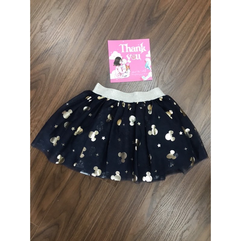 chân váy bé gái mickey siêu xinh hàng xuấy dư xịn