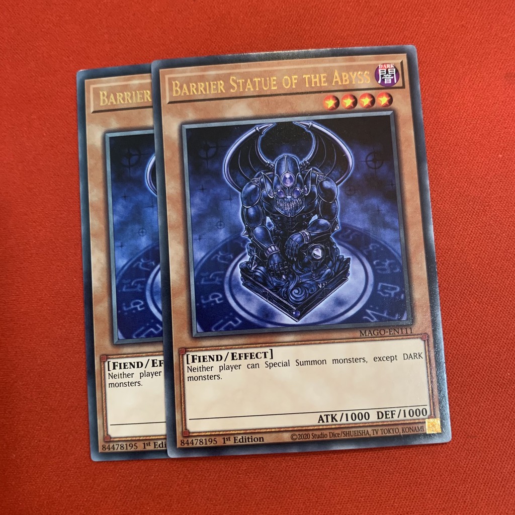 [EN][Thẻ Bài Yugioh Chính Hãng] Barrier Statue Of The Abyss