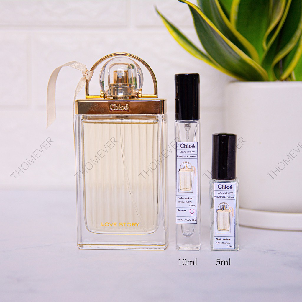 Nước Hoa Nữ Chloe Love Story EDP - Hương Hoa Cỏ [ Mẫu Thử ]