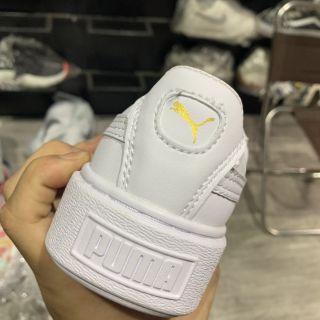 < VIDEO + ẢNH THẬT > GIÀY SNEAKER PUMA FULL TRẮNG THẤP CỔ