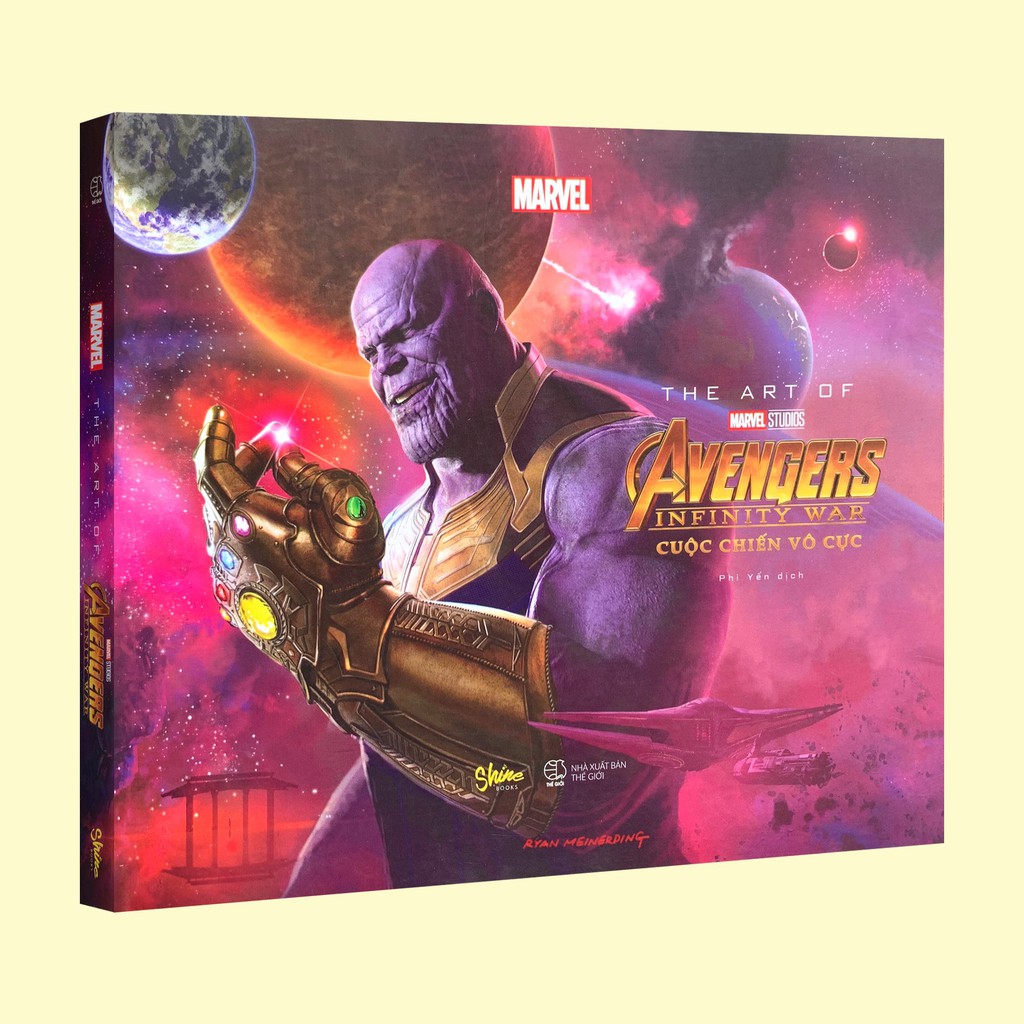 Sách - The Art Of Marvel Studios Avengers Infinity War (Cuộc Chiến Vô Cực) - Bản Thông Thường