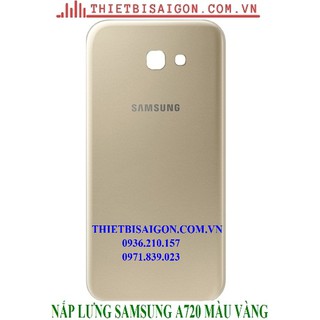 VỎ SAU SAMSUNG A720 MÀU VÀNG