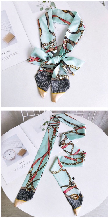 Khăn thời trang công sở thắt nơ áo sơ mi - Maben