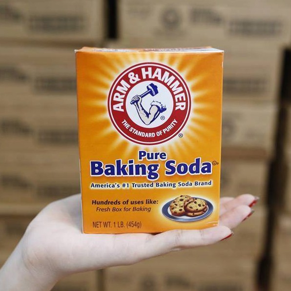 Bột Baking Soda Arm & Hammer làm trắng răng, làm bánh, tẩy tế bào chết, tẩy rửa 454g