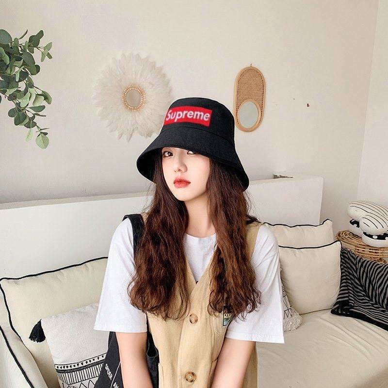 Nón bucket vành tròn phong cách Ulzzang