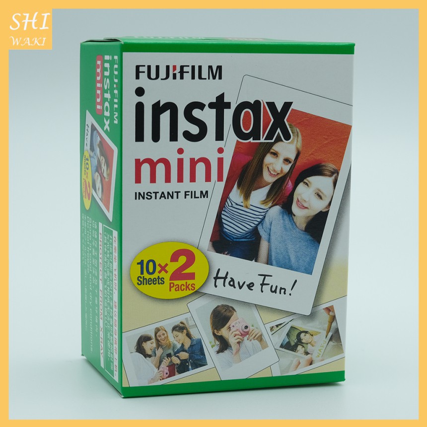 Set 20 Tấm Phim Trắng Mini Cho Máy Ảnh Fuji Instax