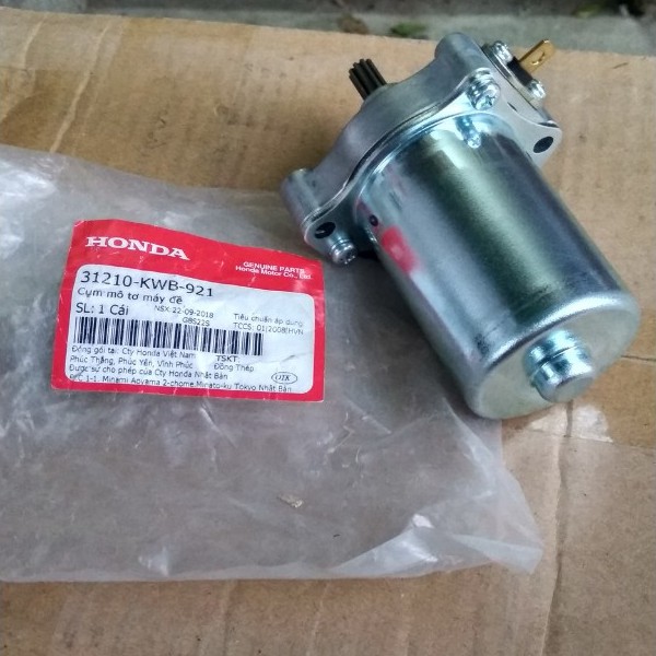 Mô tơ đề chính hãng Honda cho dòng xe Wave S110/ RSX 110 ..