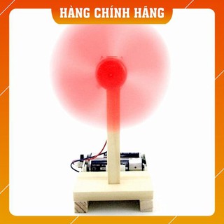 [Hàng Chính Hãng- Quà tặng cho bé] Mô hình quạt bàn DIY để trẻ tự học STEM