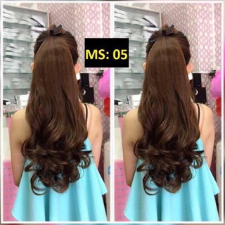 🌸Tóc Giả Nữ🌸- Tóc cột xoăn