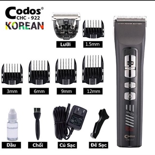 Tông đơ cắt tóc cao cấp codos 922 màn hình lcd hiện đại sang trọng