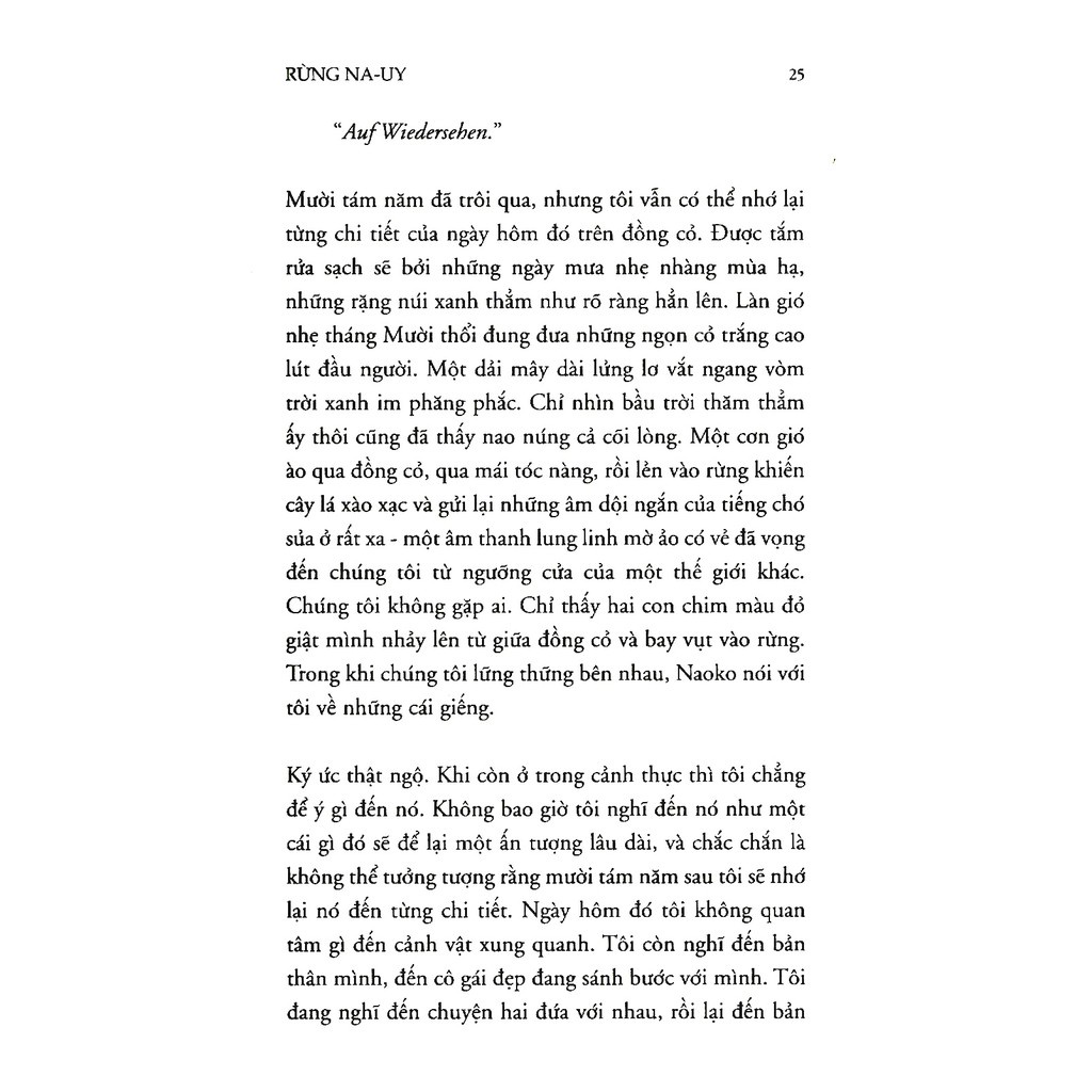 Sách Nhã Nam - Rừng Na Uy ( Tái Bản 2021)