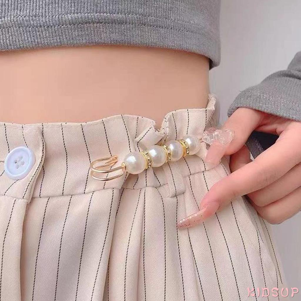 Ghim cài áo trang trí đính ngọc trai nhân tạo hợp thời trang cho nữ
