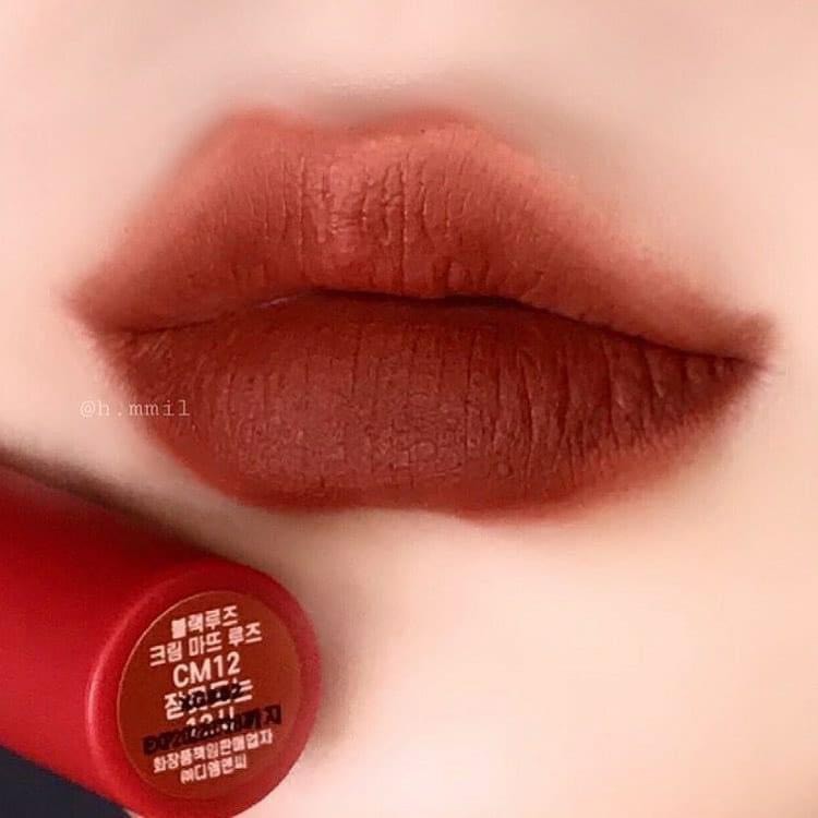 Son Kem Siêu Lì, Mịn Môi Black Rouge Cream Matt Rouge