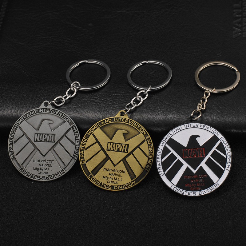 Móc Khóa Huy Hiệu Marvel
