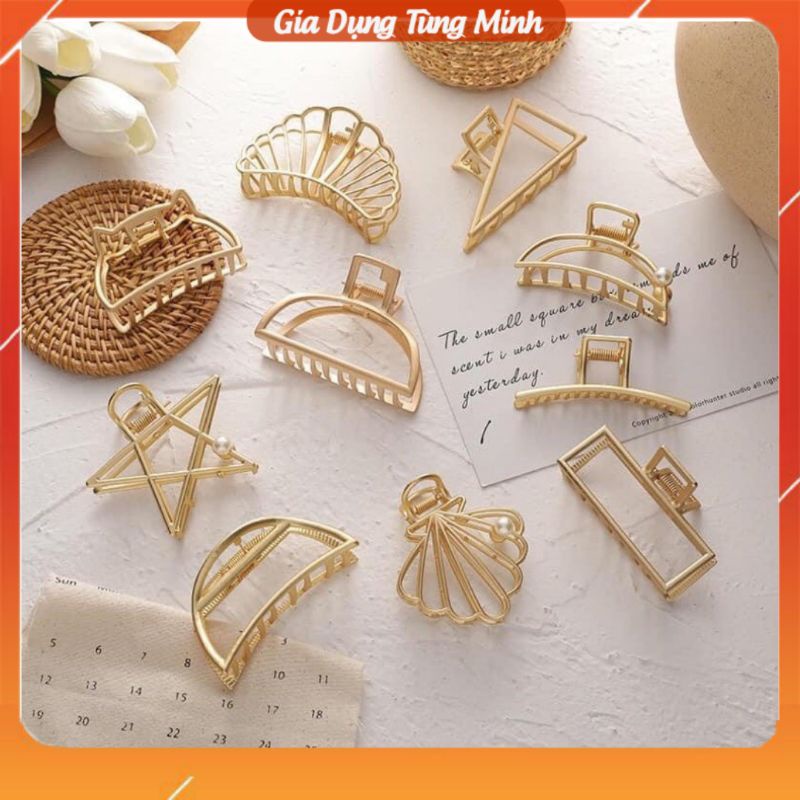 Set Kẹp Tóc 8 Món Sang Trọng Phong Cách Hàn Quốc