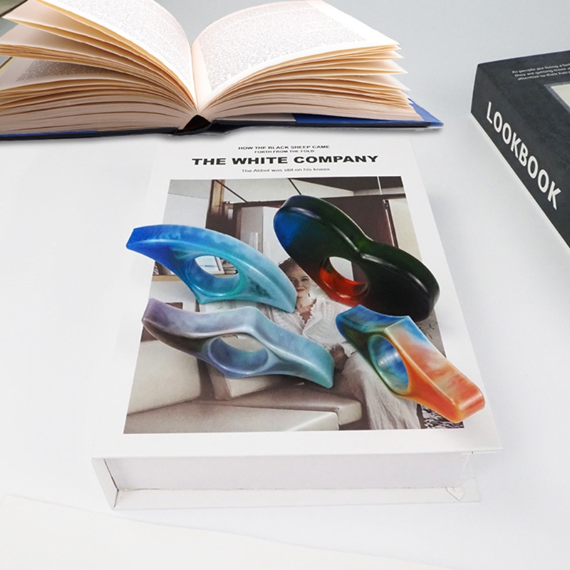 Khuôn Silicone Làm Thẻ Đánh Dấu Trang Sách Bằng Nhựa Epoxy Thủ Công DIY