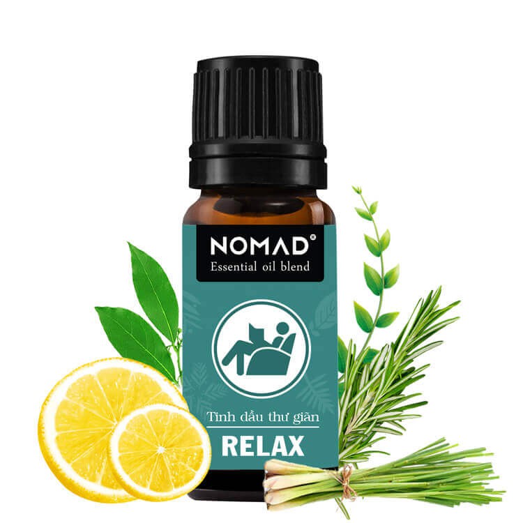 [GIÁ DÙNG THỬ] Tinh Dầu Cao Cấp Premium Nomad Essential Oil Blend 10ml - Thư Giãn, Giấc Ngủ Sâu, Giảm Lo Âu, Khử Mùi