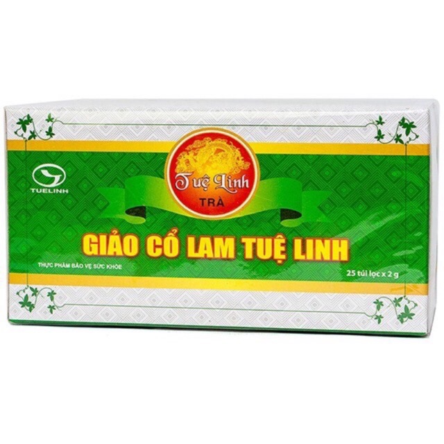 Trà Giảo Cổ Lam Tuệ Linh (giúp giảm mỡ máu ,giảm cholesterol toàn phần)