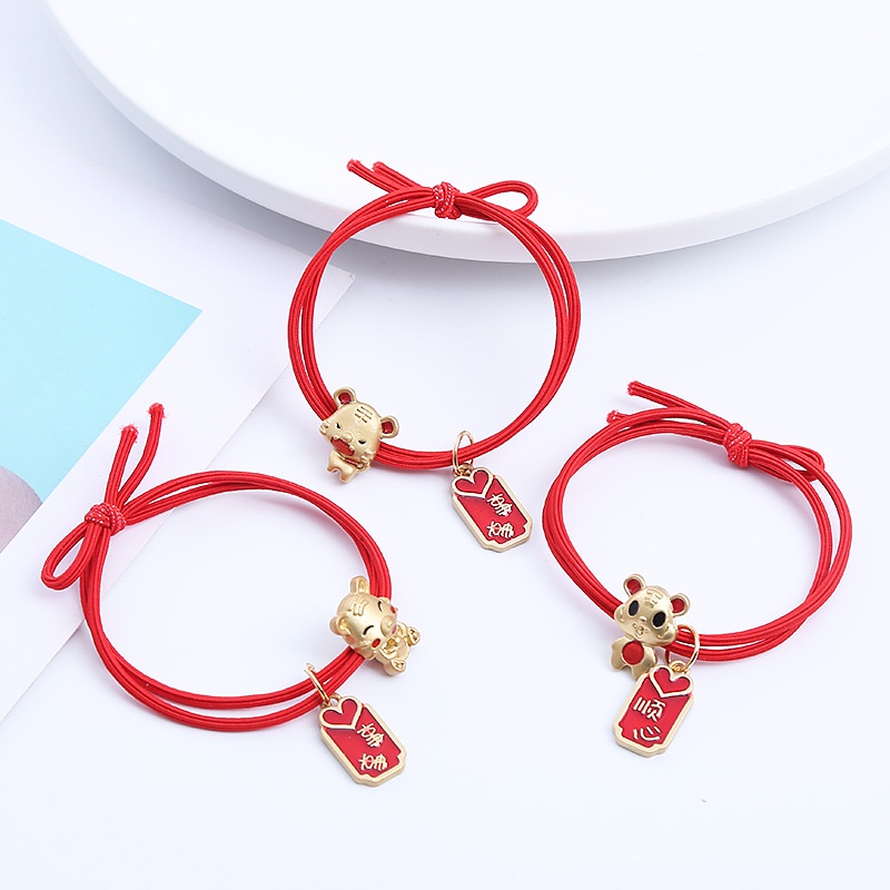 Dây Buộc Tóc Cao Su Co Giãn Đính Nơ Cỡ Nhỏ Thời Trang 2022