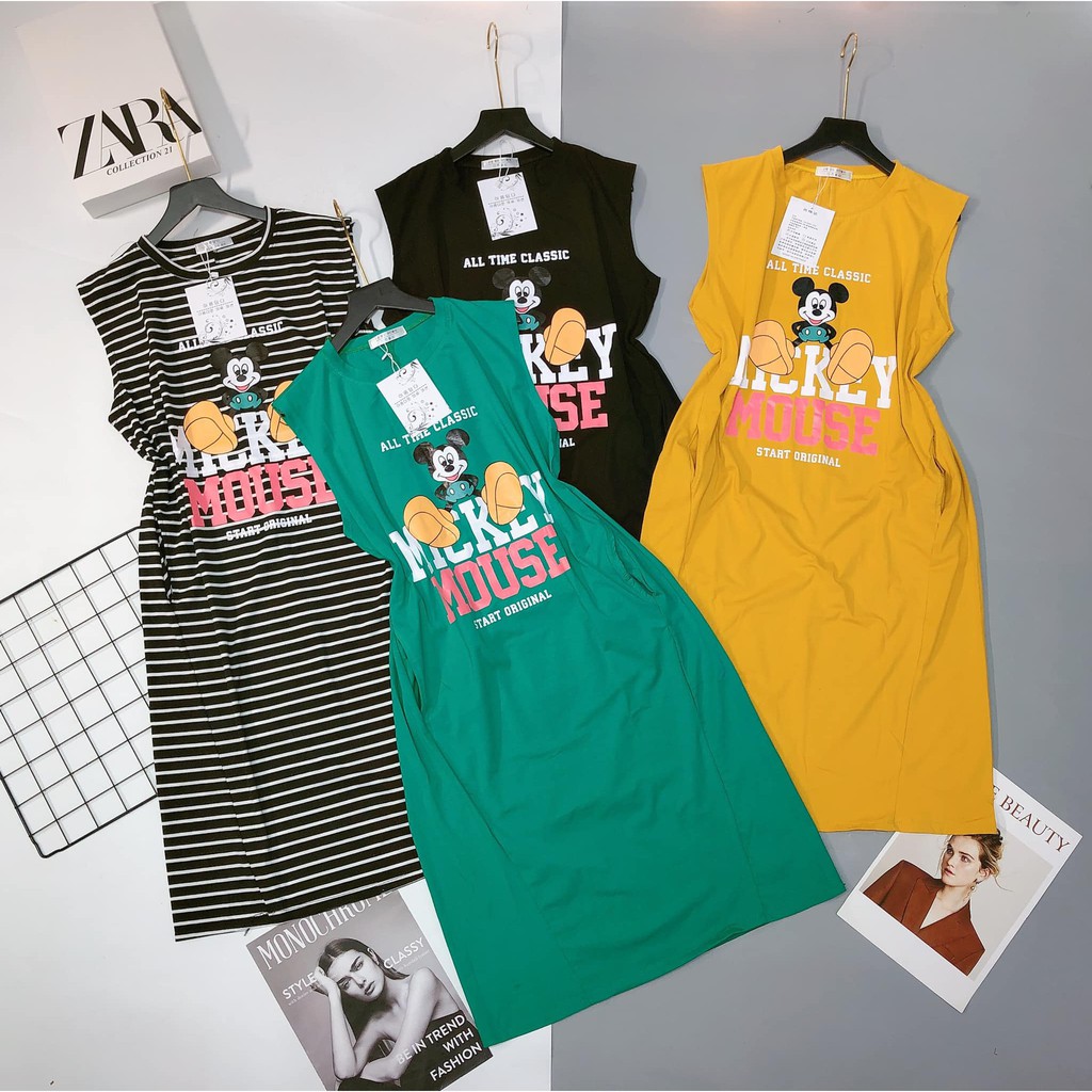 Váy suông Mickey 4 màu siêu hot ( kèm ảnh thật, video ) | BigBuy360 - bigbuy360.vn