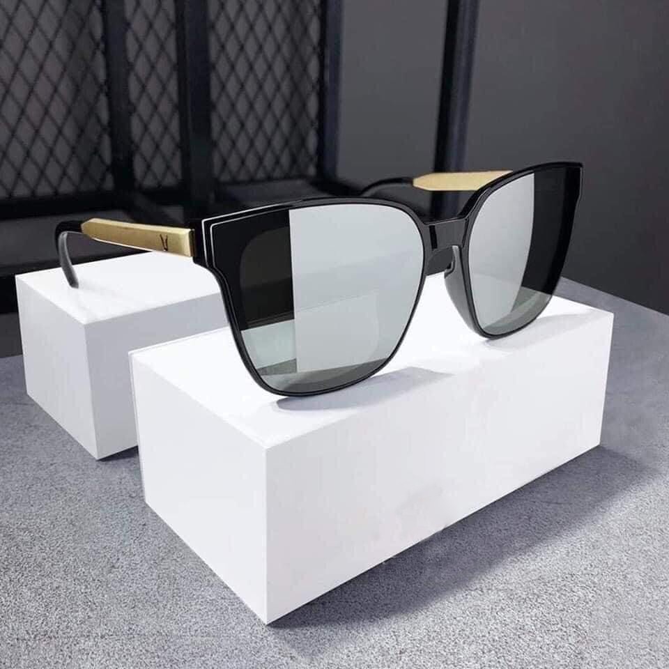 Kính Form vuông Nam Nữ 6035 Chất liệu hợp kim titan hàn quốc kiểu dáng hot trend