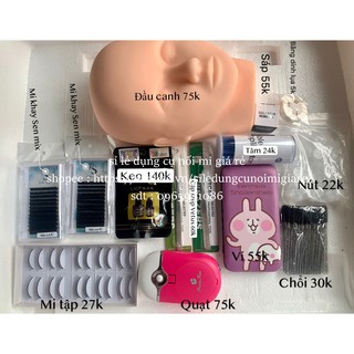 set học nối mi cơ bản