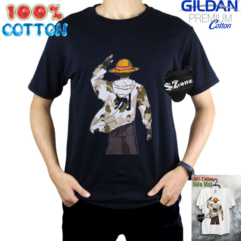 Áo Phông Nam Cotton 100% In Hình 3D Cao Cấp - Áo Thun Nam Ngắn Tay Chất Mát Mùa Hè SZone PM64