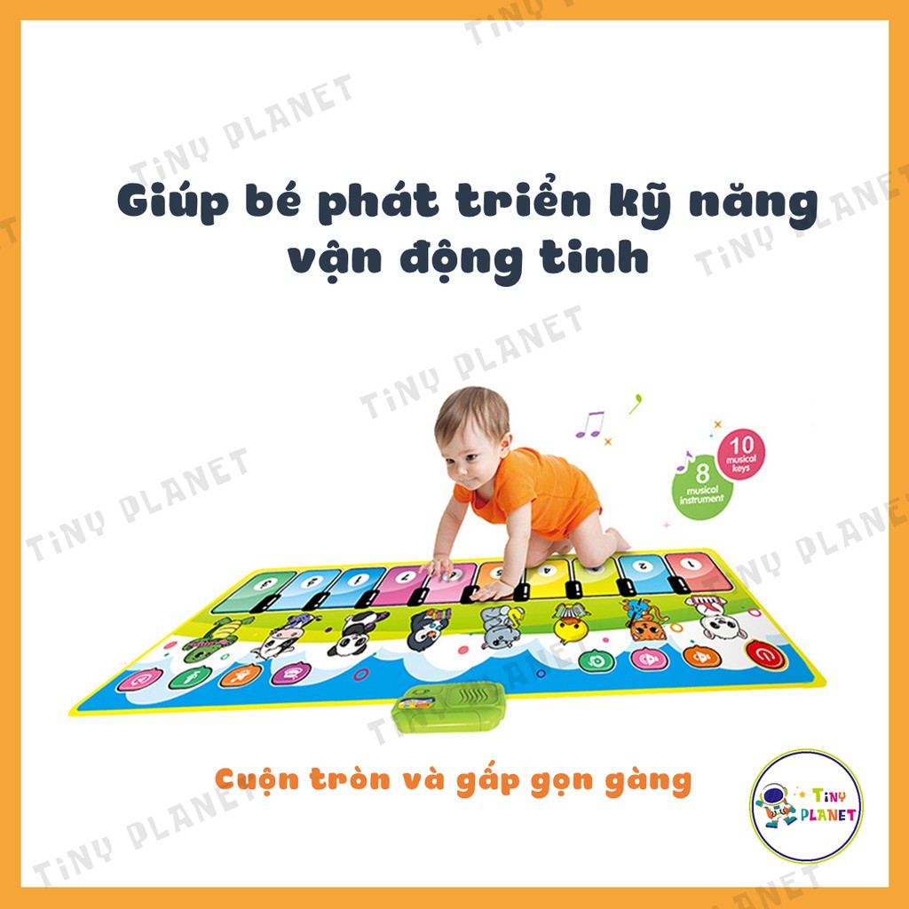 Thảm nhạc thảm đàn piano cho bé (2 kích cỡ)