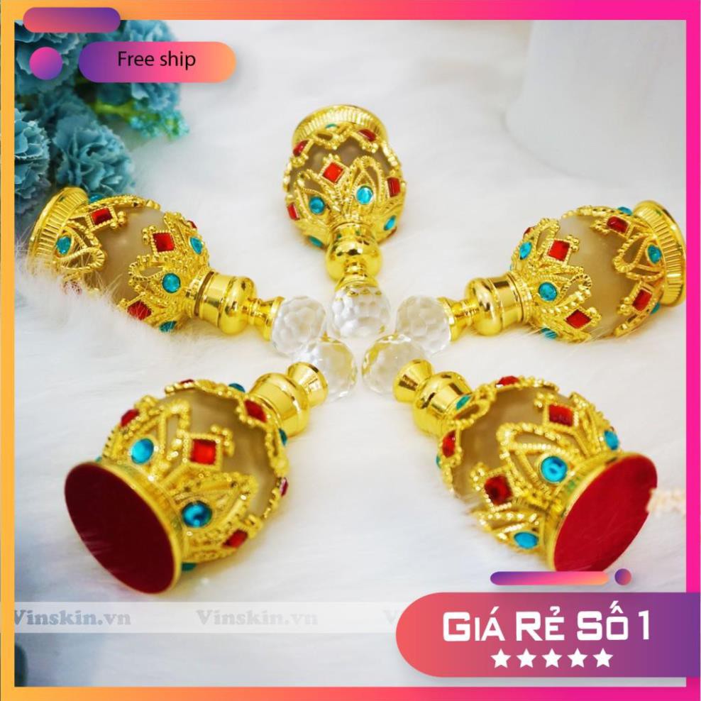 ⚡ 𝐆𝐈𝐀́ 𝐒𝐈𝐄̂𝐔 𝐑𝐄̉ ⚡ Tinh Dầu Nước Hoa Dubai Thiết Kế Mẫu Đá Tròn 15ml | BigBuy360 - bigbuy360.vn