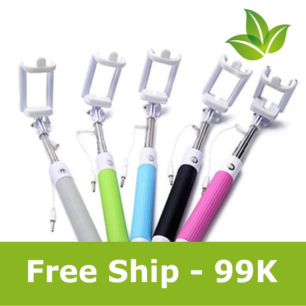 Gậy chụp hình tự sướng Q3 gấp gọn hỗ trợ ship