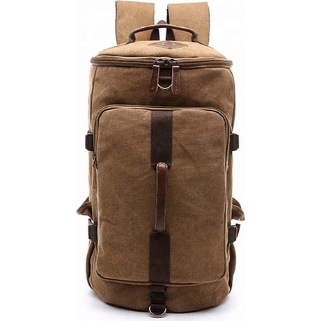 Balo nam thời trang vải canvas BL0014 - đi chơi - du lịch - đựng hành lý