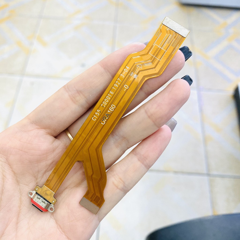Cụm chân sạc Realme 5 Pro , mạch sạc linh kiện loại tốt, bảo hành đổi trả