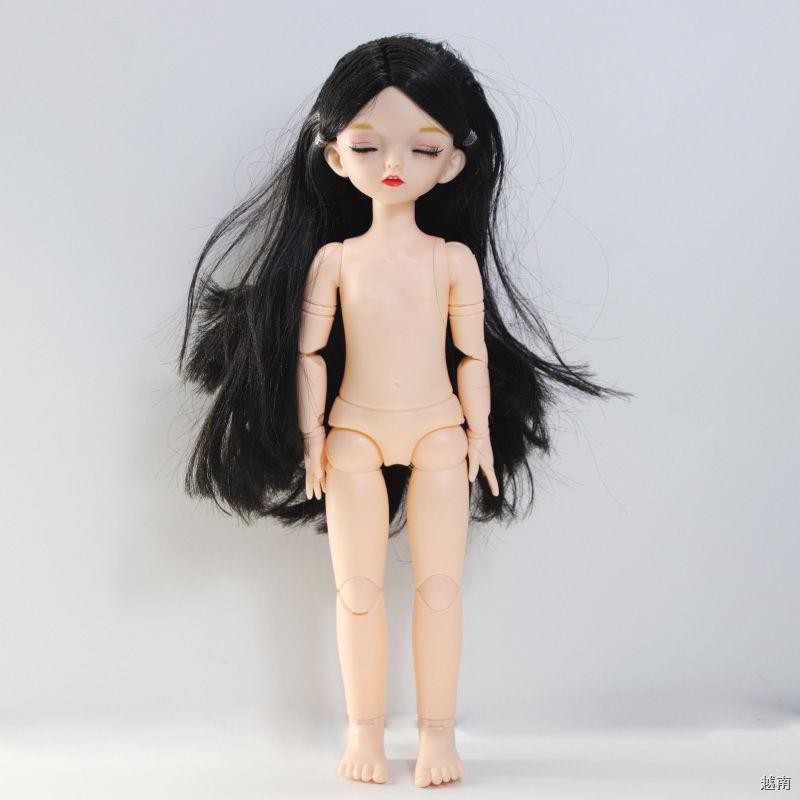 ✙□▬Bộ váy công chúa Barbie 17cm up bjd búp bê cô gái nhạc đồ chơi ánh sáng quà tặng sinh nhật