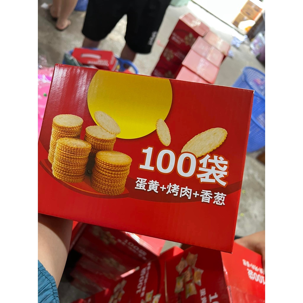 THÙNG 1KG BÁNH QUY HÌNH ĐỒNG XU SIÊU NGON CHO CẢ NHÀ