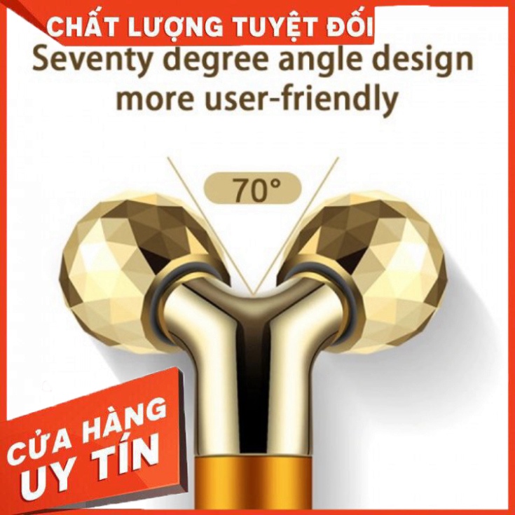 Máy Massage Nâng Cơ Mặt Và Tạo Cằm V line 3D Dùng Pin