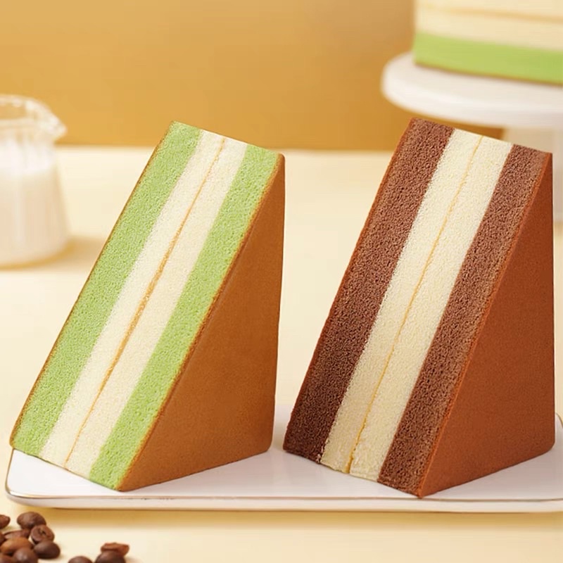 Bông Lan Gato Tiramisu Tam Giác Ba Vị  Jin Shan Jiao - Bánh Tươi Đài Loan Siêu Mềm Mịn