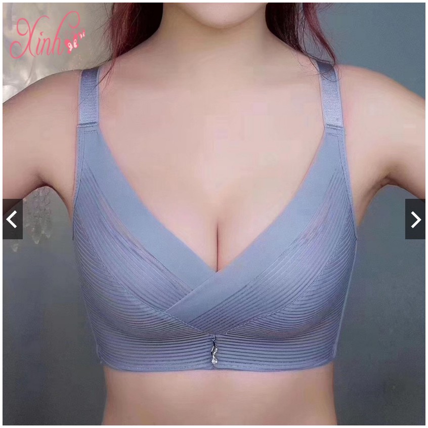 Áo Lót Su Nâng Ngực 5022 Kẻ Sọc Không Gọng Siêu Đẹp | BigBuy360 - bigbuy360.vn