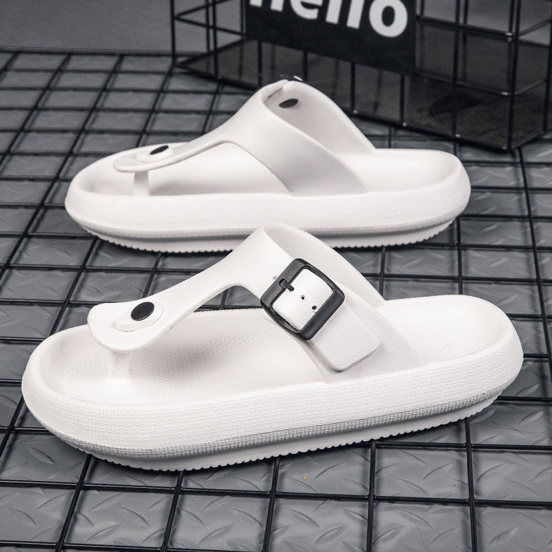 Dép Xỏ Ngón Đế Dày Chống Trượt Cỡ Lớn Thời Trang Mùa Hè Cho Nam