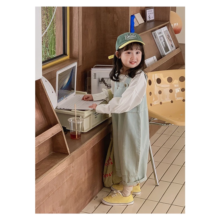 [Babycat] Hàng Có Sẵn Quần Denim Mềm Dễ Phối Đồ Phong Cách Nhật Bản Hàn Quốc Nhật Bản Mùa Xuân Thu Cho Bé Gái
