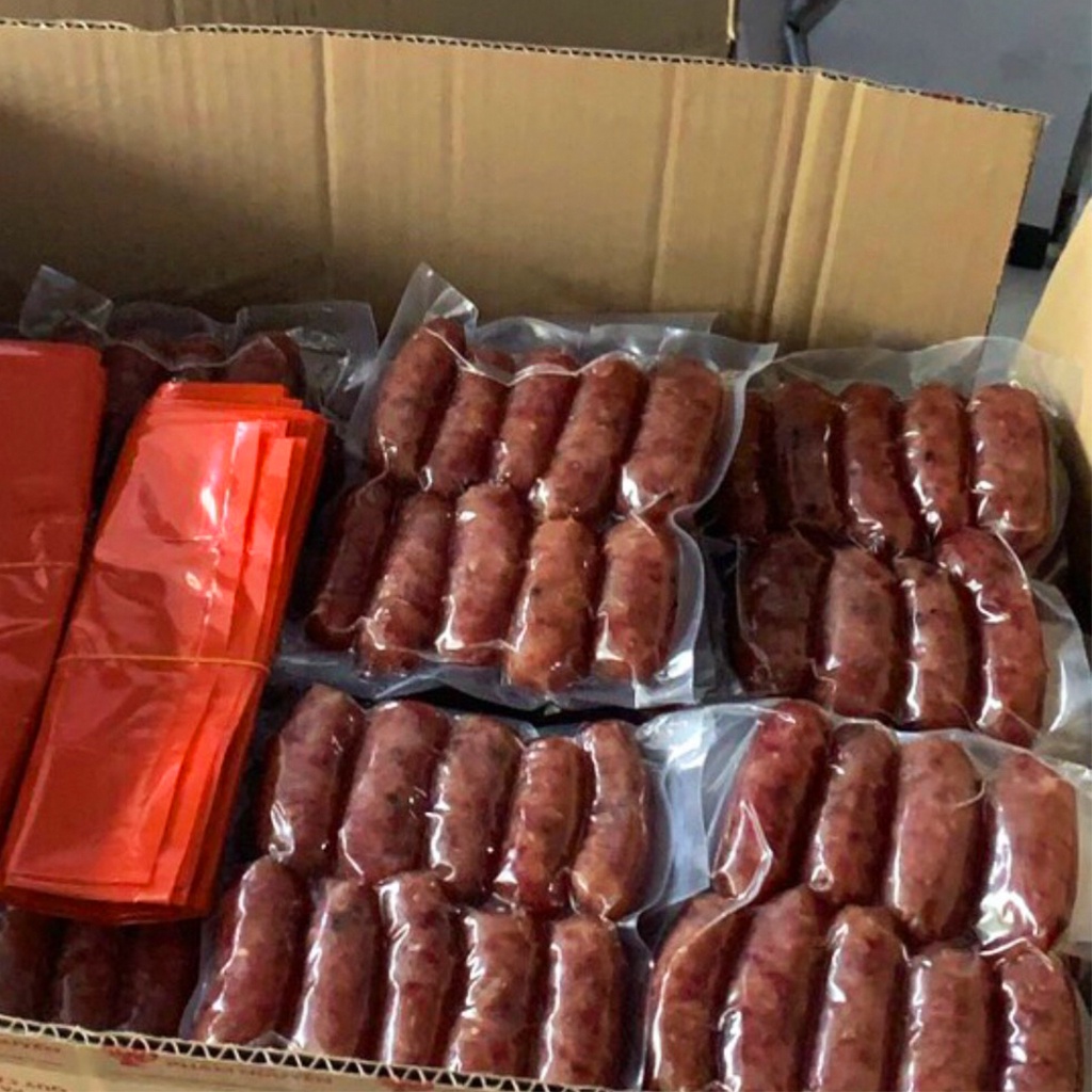 Lạp xưởng tươi chính gốc Cai Lậy túi 500gram, nạc nhiều chất lượng