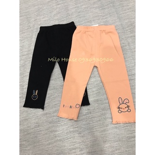 Quần legging bé gái size nhí QC Milo House