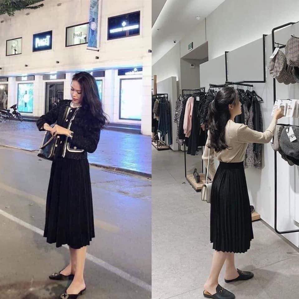 [HÀNG SIÊU HOT] CHÂN VÁY XẾP LY THẦN THÁNH SIÊU XINH | BigBuy360 - bigbuy360.vn