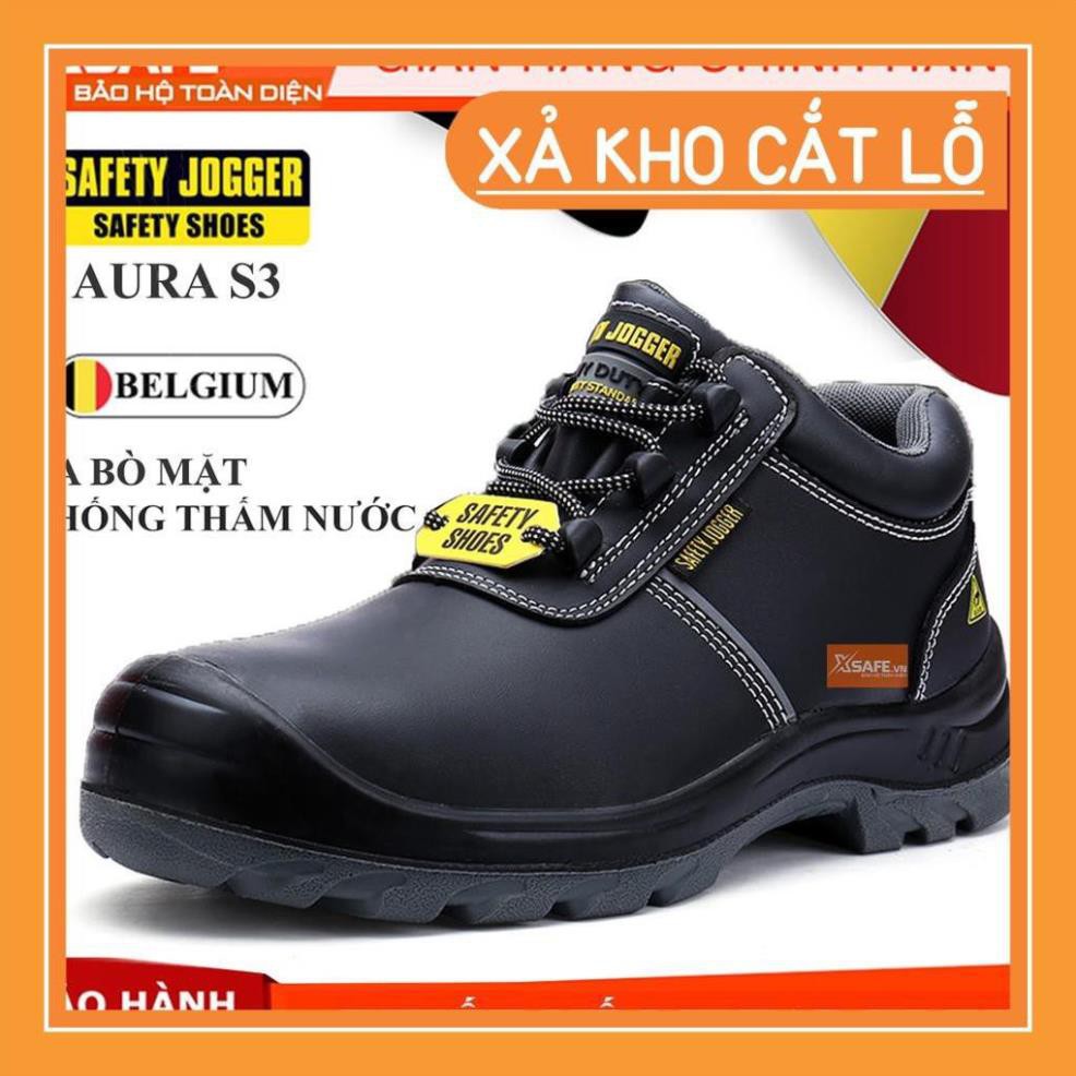 [Giảm 50%]  GIÀY BẢO HỘ LAO ĐỘNG CAO CẤP SAFETY JOGGER BESTRUN TIÊU CHUẨN S3 - LOẠI THẤP CỔ - TẶNG KÈM BO CHÂN