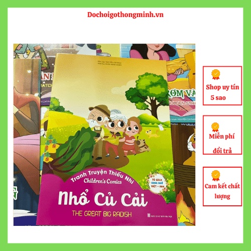 Bộ 20 Cuốn Truyện Tranh Cổ Tích Việt Nam và thế giới Cho Bé