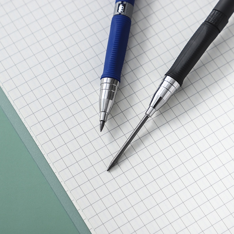 Bút chì bấm cơ 2.0mm 2B viết vẽ trơn tru xóa được dành cho văn phòng trường học