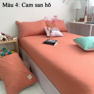 Bộ ga giường và vỏ gối Cotton TC REE Bedding đủ kích thước trải nệm