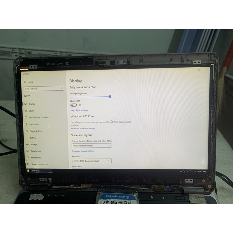 s1-0701 màn hình laptop 14 led slim 30pin full hd 1920x1080 lỗi nhẹ dùng tạm