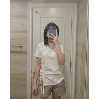 [ FINAL SALE ]ÁO THUN KIỂU RÚT DÂY