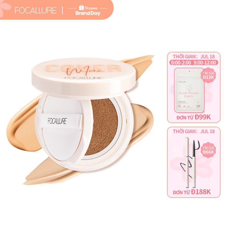 Phấn Nước BB Focallure Dưỡng Ẩm Màu Mịn Cho Làn Da Đẹp Tự Nhiên 12g