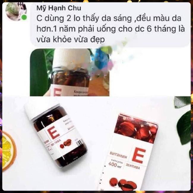 [SÁNG DA-MỜ NÁM] VITAMIN E ĐỎ NGA 400MG SANOFI - CHUẨN AUTH- TỐT GẤP 5 LẦN VITAMIN E THƯỜNG | BigBuy360 - bigbuy360.vn